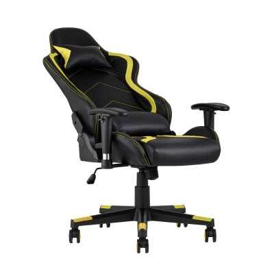 Кресло игровое TopChairs Cayenne желтое Кресло игровое TopChairs Cayenne желтое