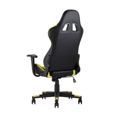 Кресло игровое TopChairs Gallardo желтое Кресло игровое TopChairs Gallardo желтое