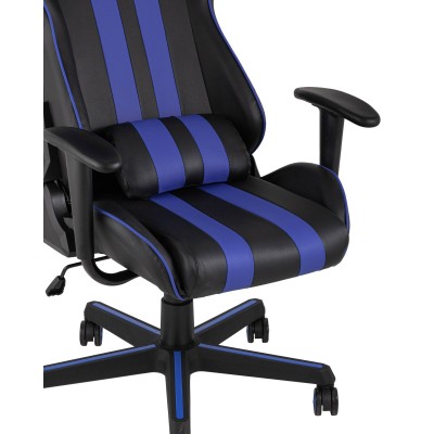 Кресло игровое TopChairs Camaro синее Кресло игровое TopChairs Camaro синее