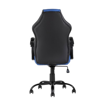 Кресло игровое TopChairs Racer Midi черно-синее Кресло игровое TopChairs Racer Midi черно-синее