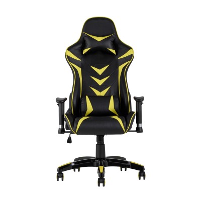 Кресло игровое TopChairs Corvette желтое Кресло игровое TopChairs Corvette желтое