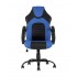 Кресло игровое TopChairs Racer Midi черно-синее Кресло игровое TopChairs Racer Midi черно-синее