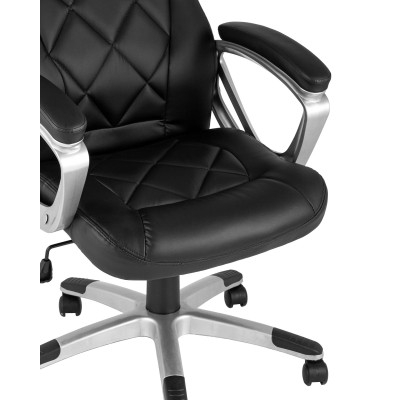Кресло игровое TopChairs Continental черное Кресло игровое TopChairs Continental черное