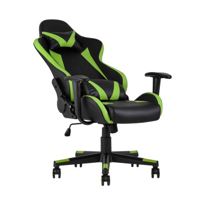 Кресло игровое TopChairs Gallardo зеленое Кресло игровое TopChairs Gallardo зеленое