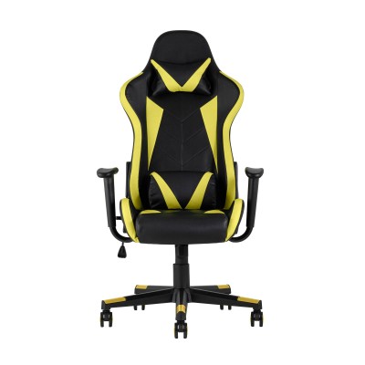 Кресло игровое TopChairs Gallardo желтое Кресло игровое TopChairs Gallardo желтое