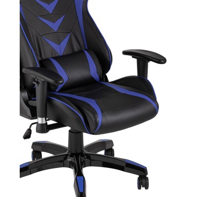 Кресло игровое TopChairs Corvette синее Кресло игровое TopChairs Corvette синее
