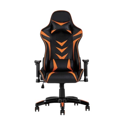 Кресло игровое TopChairs Corvette оранжевое Кресло игровое TopChairs Corvette оранжевое