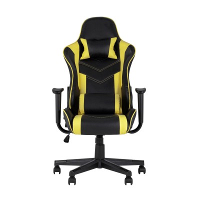 Кресло игровое TopChairs Impala желтое Кресло игровое TopChairs Impala желтое