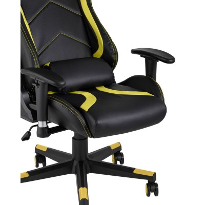Кресло игровое TopChairs Cayenne желтое Кресло игровое TopChairs Cayenne желтое