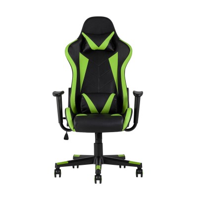 Кресло игровое TopChairs Gallardo зеленое Кресло игровое TopChairs Gallardo зеленое