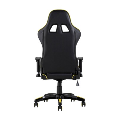 Кресло игровое TopChairs Corvette желтое Кресло игровое TopChairs Corvette желтое