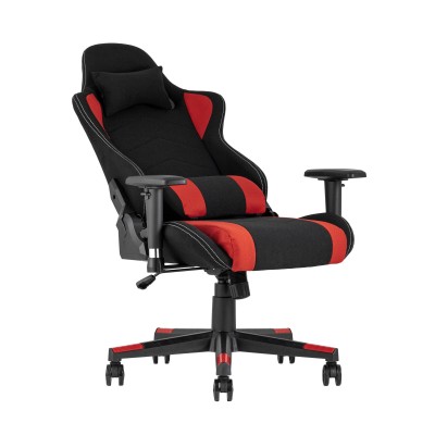 Кресло игровое TopChairs Maybach черно-красное Кресло игровое TopChairs Maybach черно-красное