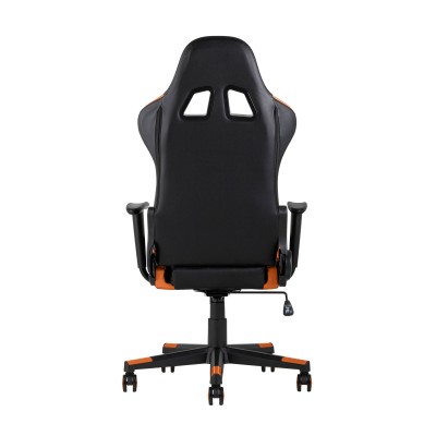 Кресло игровое TopChairs Gallardo оранжевое Кресло игровое TopChairs Gallardo оранжевое