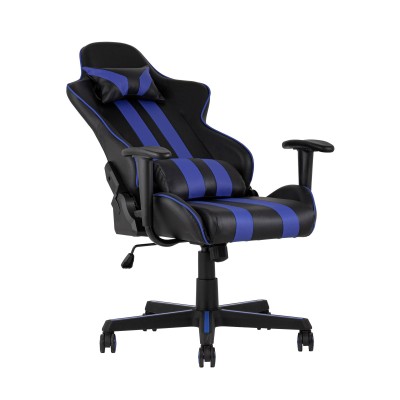 Кресло игровое TopChairs Camaro синее Кресло игровое TopChairs Camaro синее