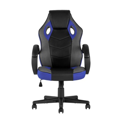Кресло игровое TopChairs Sprinter синее Кресло игровое TopChairs Sprinter синее