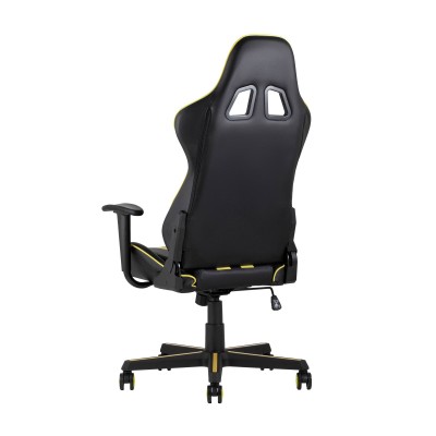 Кресло игровое TopChairs Camaro желтое Кресло игровое TopChairs Camaro желтое