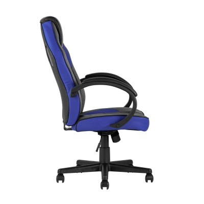 Кресло игровое TopChairs Sprinter синее Кресло игровое TopChairs Sprinter синее