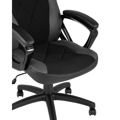 Кресло игровое TopChairs Skyline серое Кресло игровое TopChairs Skyline серое