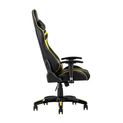 Кресло игровое TopChairs Corvette желтое Кресло игровое TopChairs Corvette желтое