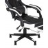 Кресло игровое TopChairs Virage черно-белое Кресло игровое TopChairs Virage черно-белое