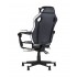 Кресло игровое TopChairs Virage черно-белое Кресло игровое TopChairs Virage черно-белое