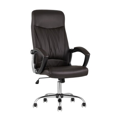 Кресло руководителя TopChairs Tower коричневое Кресло руководителя TopChairs Tower коричневое