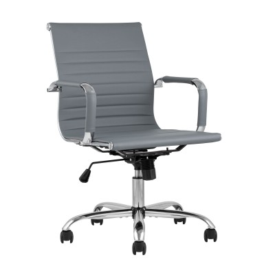 Кресло офисное TopChairs City S серое Кресло офисное TopChairs City S серое