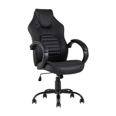 Кресло игровое TopChairs Racer Midi черное Кресло игровое TopChairs Racer Midi черное