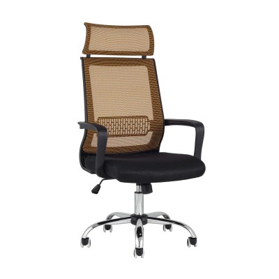 Кресло офисное TopChairs Style оранжевое Кресло офисное TopChairs Style оранжевое