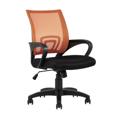 Кресло офисное TopChairs Simple оранжевое Кресло офисное TopChairs Simple оранжевое