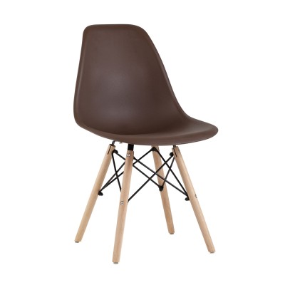 Стул Style DSW коричневый x4 Стул Style DSW коричневый x4