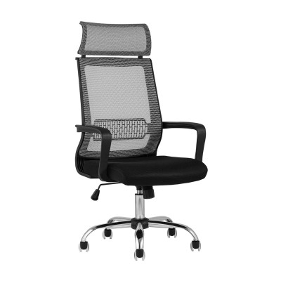 Кресло офисное TopChairs Style серое Кресло офисное TopChairs Style серое