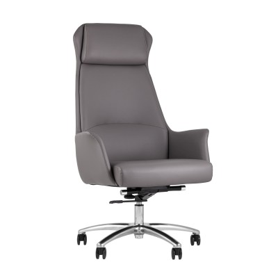 Кресло руководителя TopChairs Viking серое Кресло руководителя TopChairs Viking серое
