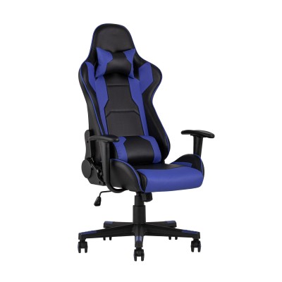 Кресло игровое TopChairs Diablo синее Кресло игровое TopChairs Diablo синее