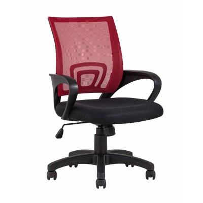 Кресло офисное TopChairs Simple красное Кресло офисное TopChairs Simple красное