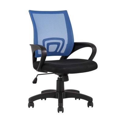Кресло офисное TopChairs Simple синее Кресло офисное TopChairs Simple синее