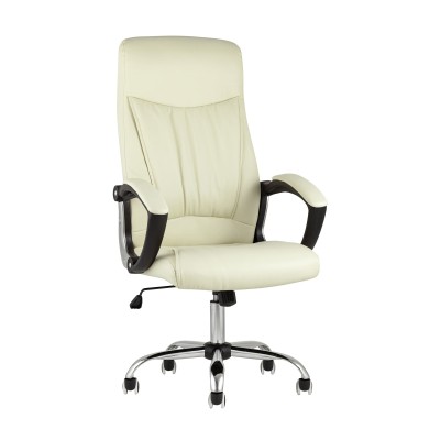 Кресло руководителя TopChairs Tower бежевое Кресло руководителя TopChairs Tower бежевое