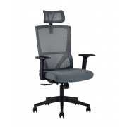Кресло руководителя TopChairs Local серое