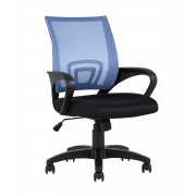 Кресло офисное TopChairs Simple голубое