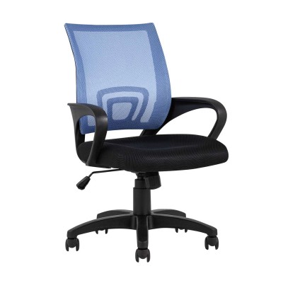 Кресло офисное TopChairs Simple голубое Кресло офисное TopChairs Simple голубое