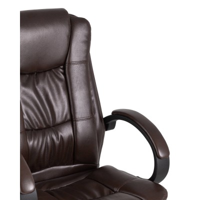Кресло руководителя TopChairs Atlant коричневое Кресло руководителя TopChairs Atlant коричневое