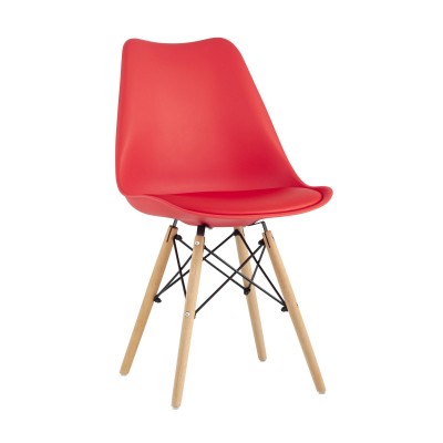 Стул Eames Soft красный Стул Eames Soft красный
