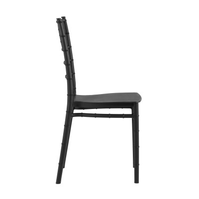 Стул Chiavari (Кьявари) пластик черный Стул Chiavari (Кьявари) пластик черный