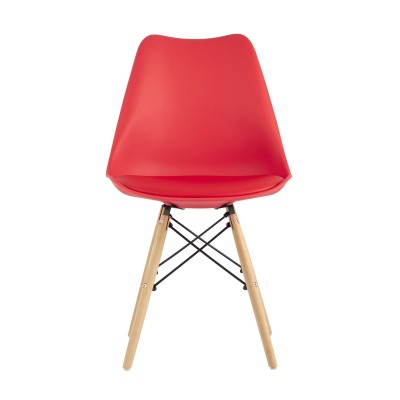 Стул Eames Soft красный Стул Eames Soft красный