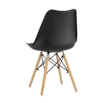 Стул Eames Soft черный Стул Eames Soft черный