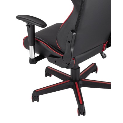 Кресло игровое TopChairs Racer черно-красное Кресло игровое TopChairs Racer черно-красное