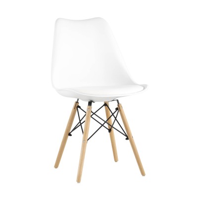 Стул Eames Soft белый Стул Eames Soft белый