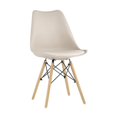 Стул Eames Soft бежевый Стул Eames Soft бежевый