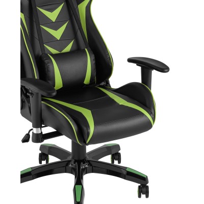 Кресло игровое TopChairs Corvette зеленое Кресло игровое TopChairs Corvette зеленое