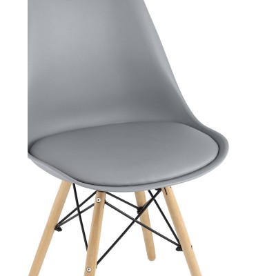 Стул Eames Soft серый Стул Eames Soft серый